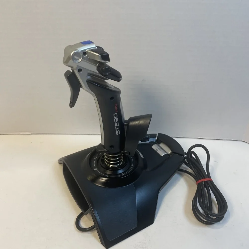 Saitek Joystick‎ Black ST290 Pro Flight Stick Programmable USB Gaming Controller